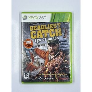 Xbox 360 Deadliest Catch: Sea of Chaos Microsoft cib